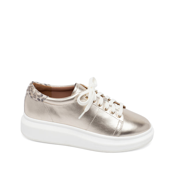 linea paolo KELSEY | Platform Tennis Shoes Print Platino/Black Nappa/Print Snake Leather