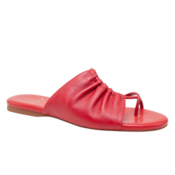 linea paolo LANE | Nappa or Suede Sandals True Red Soft Nappa linea paolo LANE | Nappa or Suede Sandals True Red Soft Nappa