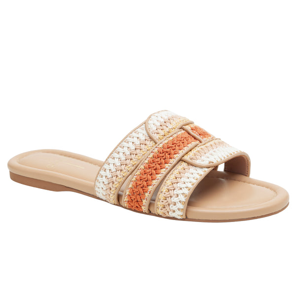 linea paolo LEGACY | Woven Upper Sandals Toffee Multi Crochet/Nappa Pu linea paolo LEGACY | Woven Upper Sandals Toffee Multi Crochet/Nappa Pu