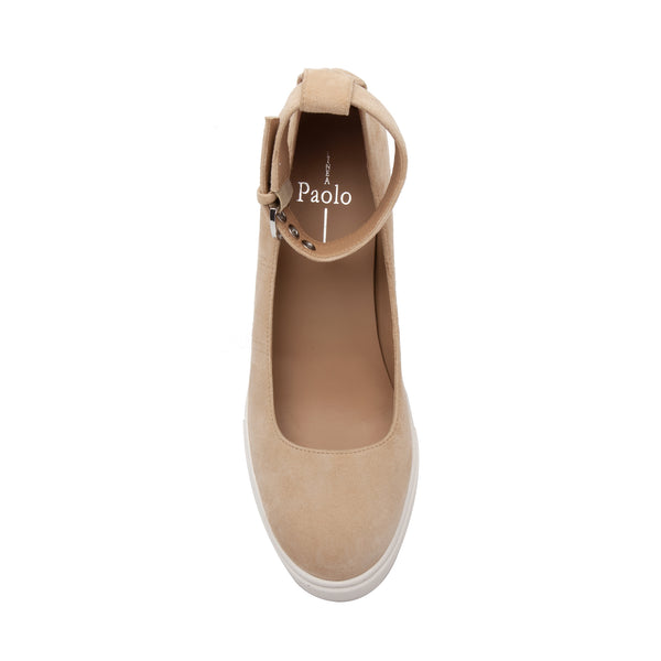 Linea Paolo MARTA | Wedge Sneaker Pumps Shell Suede