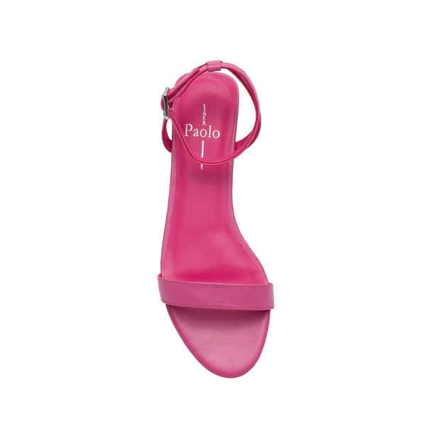 Linea Paolo LUELA | Strappy Flat Sandals Hot Pink Nappa