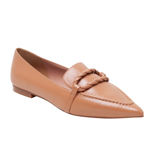 linea paolo MATISSE | Twisted Keeper Loafers Cream Nappa