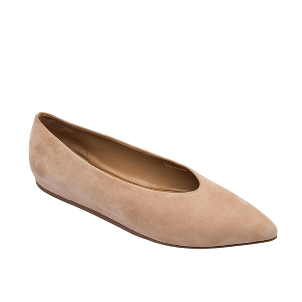 linea paolo MORGAN | Slip-On Ballet Flats Blush Suede linea paolo MORGAN | Slip-On Ballet Flats Blush Suede