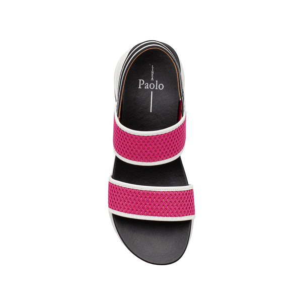 Linea Paolo RIRIE | Slingback Sport Sandal Fuschia Mesh