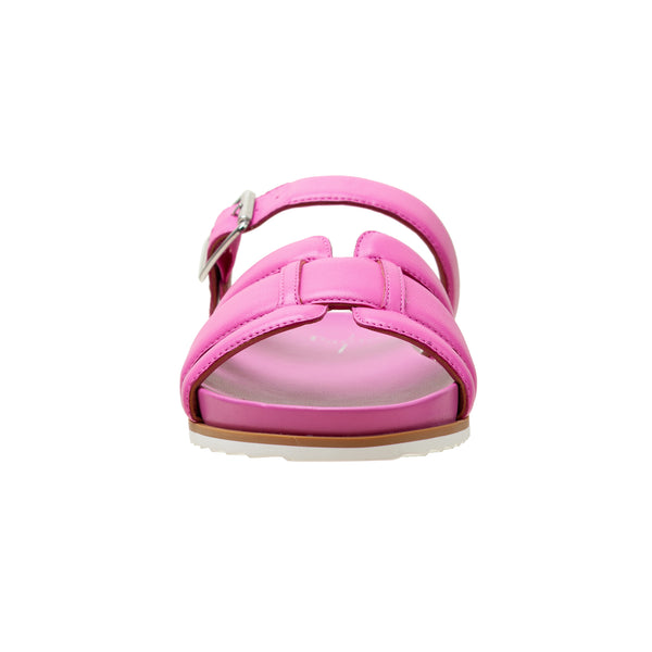 Linea Paolo ROSALIE | Nappa Cork Footbed Sandals Black Nappa