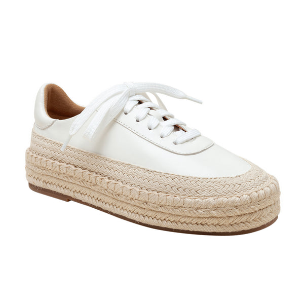 linea paolo SELMA | Lace Up Espadrille Sneakers Black Nappa linea paolo SELMA | Lace Up Espadrille Sneakers Black Nappa