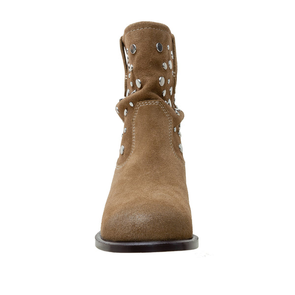 Linea Paolo TERRY | Hidden Wedge Heel Casual Bootie Olive Suede