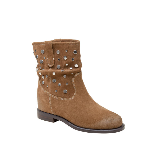 linea paolo TERRY | Hidden Wedge Heel Casual Bootie Olive Suede