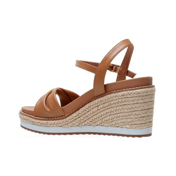 Linea Paolo VERONA | Mid-Height Espadrille Wedge Sandals Desert Nappa