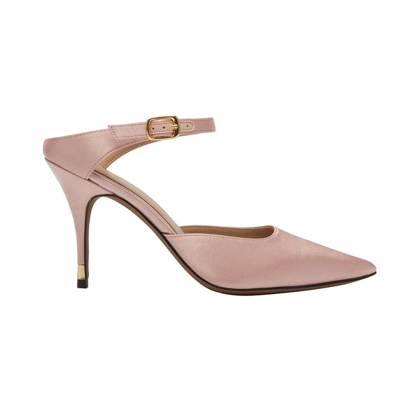 Linea Paolo YARA | Two Piece Stiletto Pumps Blush Satin