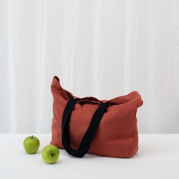 Linen Tales LIMITED EDITION Linen Tales Ashberry Twill Linen Shoulder Bag