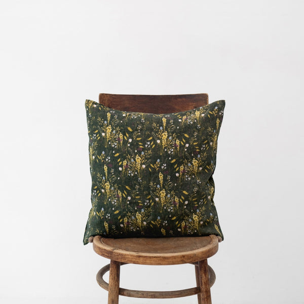 linen tales LIMITED EDITION Woodland Linen Cushion Cover