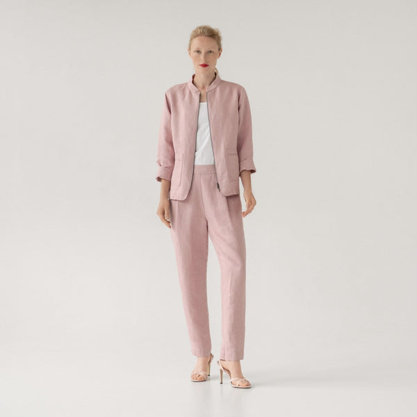 Linen Tales LIMITED EDITION Zephyr Linen Gladiolus Trousers