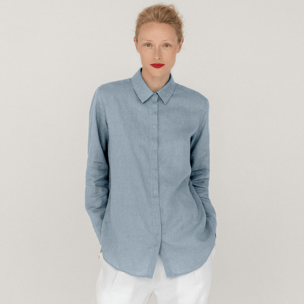 linen tales Allure Linen Azalea Shirt