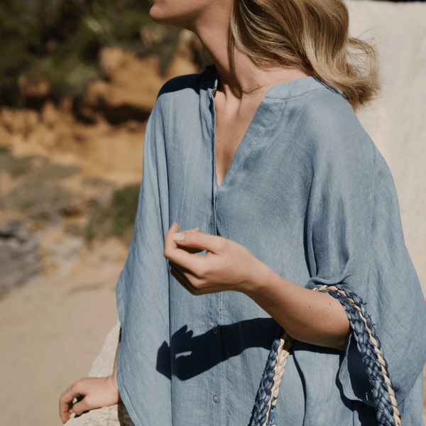 Linen Tales Allure Linen Beach Dress