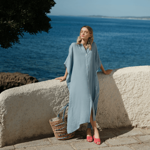 linen tales Allure Linen Beach Dress
