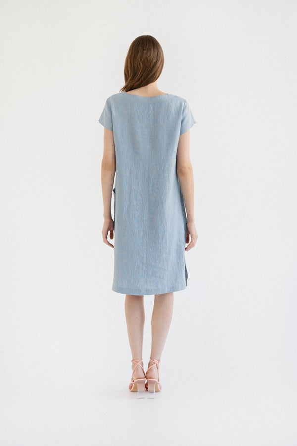 Linen Tales Allure Linen Goldenrod Dress