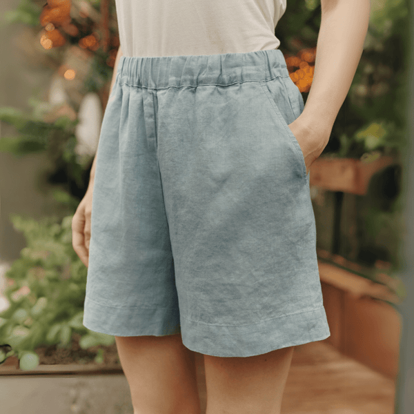 linen tales Allure Linen Hip-Hop Shorts