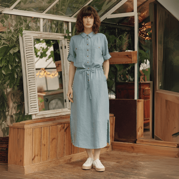 linen tales Allure Linen Linden Dress