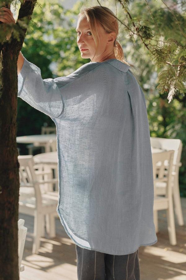 Linen Tales Allure Linen Oregano Shirt