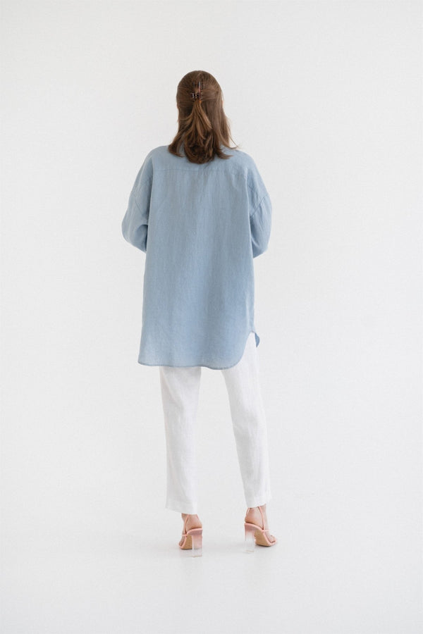 Linen Tales Allure Linen Rondo Shirt | Linen Tales