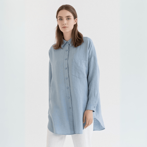linen tales Allure Linen Rondo Shirt | Linen Tales