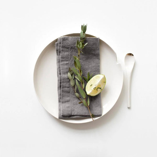 linen tales Ash Linen Napkins Set of 2