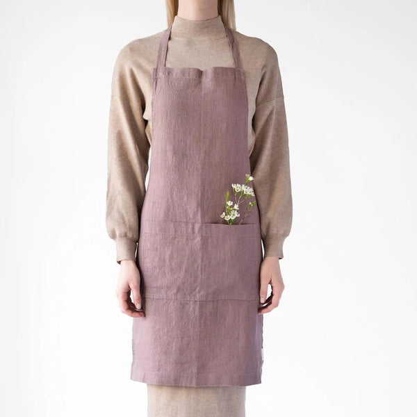 linen tales Ashes of Roses Linen Daily Apron