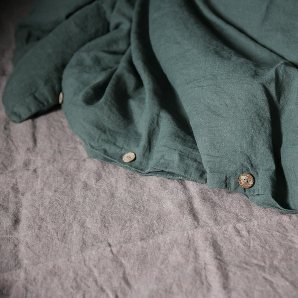 Linen Tales Ashes Of Roses Linen Flat Sheet