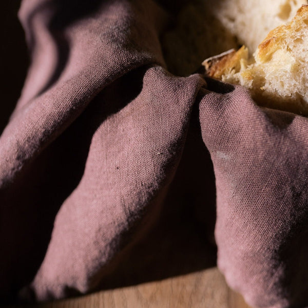 Linen Tales Ashes Of Roses Linen Kitchen Towel