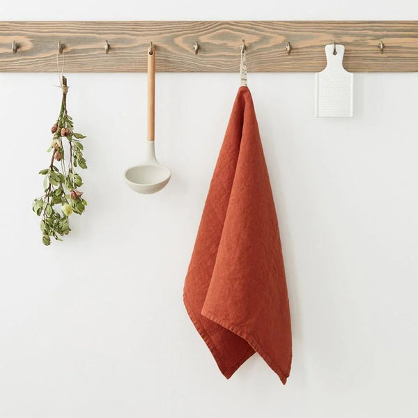 linen tales Baked Clay Linen Kitchen Towel