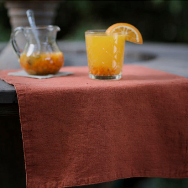 Linen Tales Baked Clay Linen Placemat