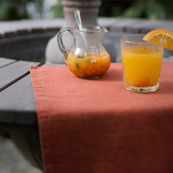 Linen Tales Baked Clay Linen Placemat