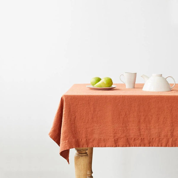 linen tales Baked Clay Linen Tablecloth