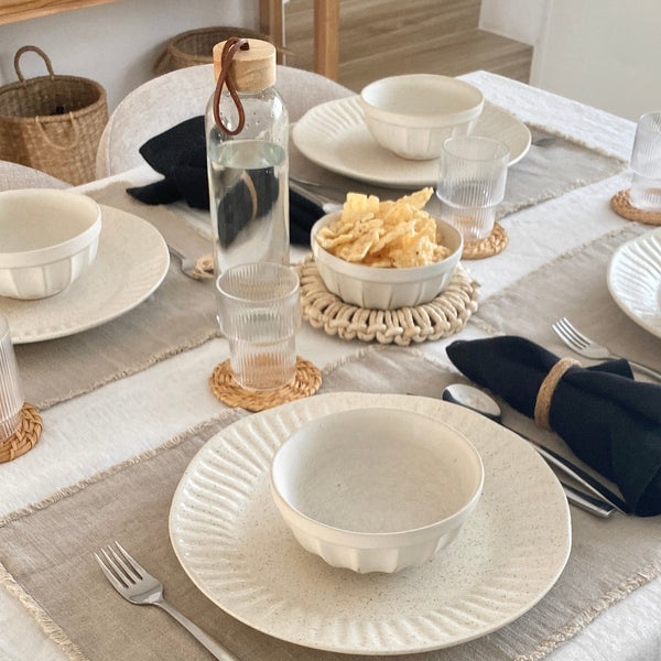 Linen Tales Black Linen Napkins Set Of 2