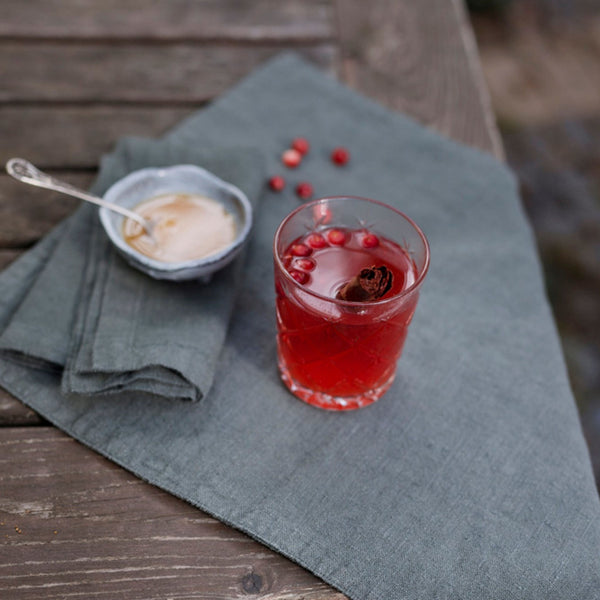 Linen Tales Blue Fog Linen Placemat