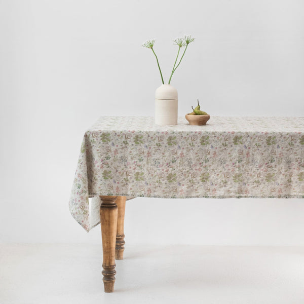 linen tales Botany 2 Lightweight Linen Tablecloth