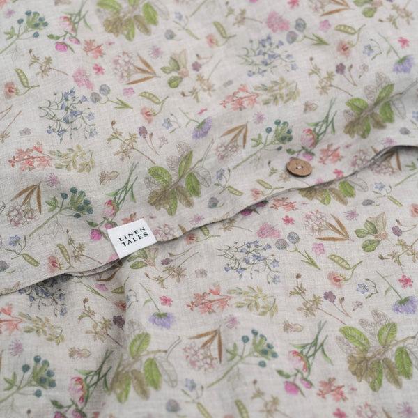 Linen Tales Botany 2 Linen Duvet Cover
