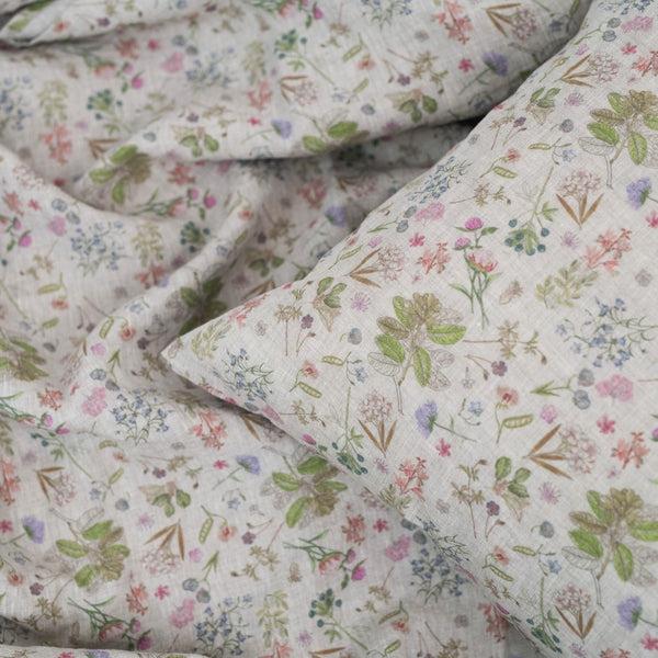 Linen Tales Botany 2 Linen Duvet Cover Set