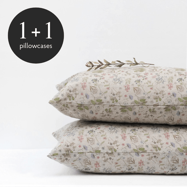 linen tales Botany 2 Linen Pillowcase