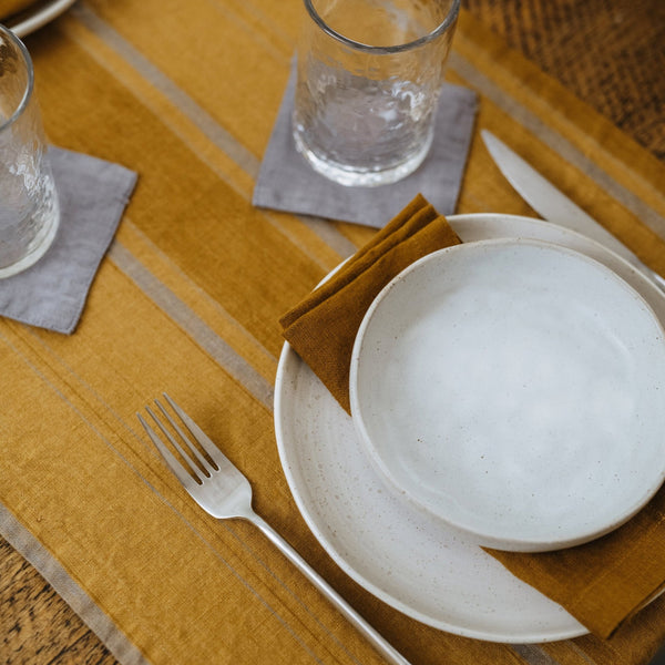 Linen Tales Bronze Linen Napkins Set Of 2