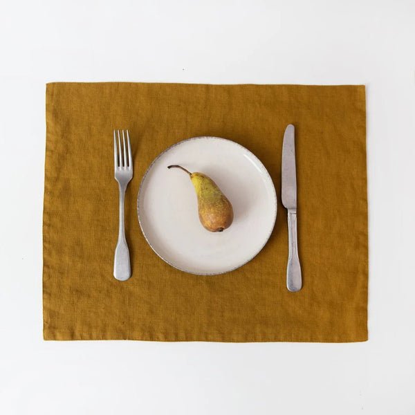 linen tales Bronze Linen Placemat