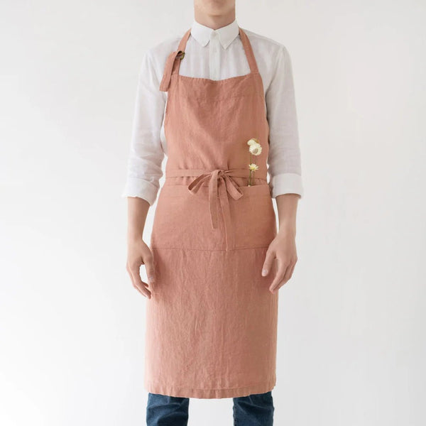 linen tales Cafe Creme Linen Chef Apron