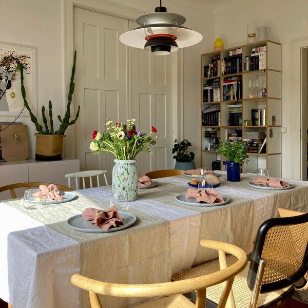 Linen Tales Cafe Creme Linen Napkins Set Of 2