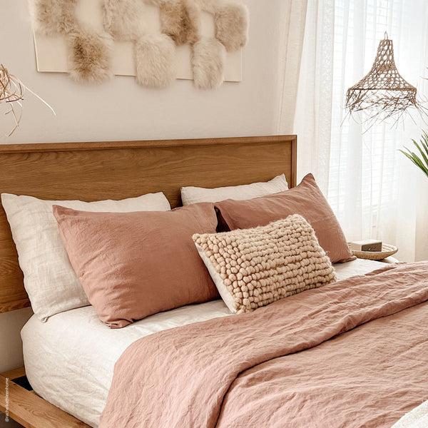 Linen Tales Cafe Creme Linen Pillowcase