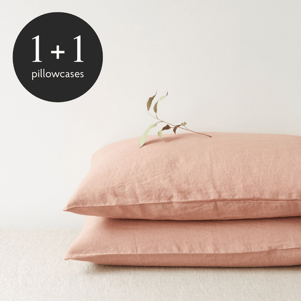 linen tales Cafe Creme Linen Pillowcase