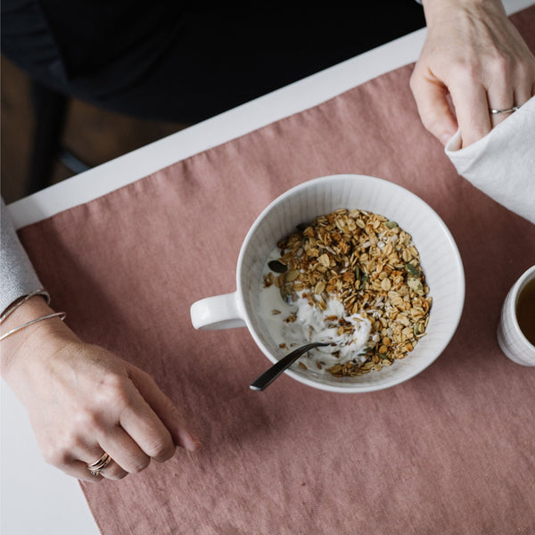 Linen Tales Cafe Creme Linen Placemat