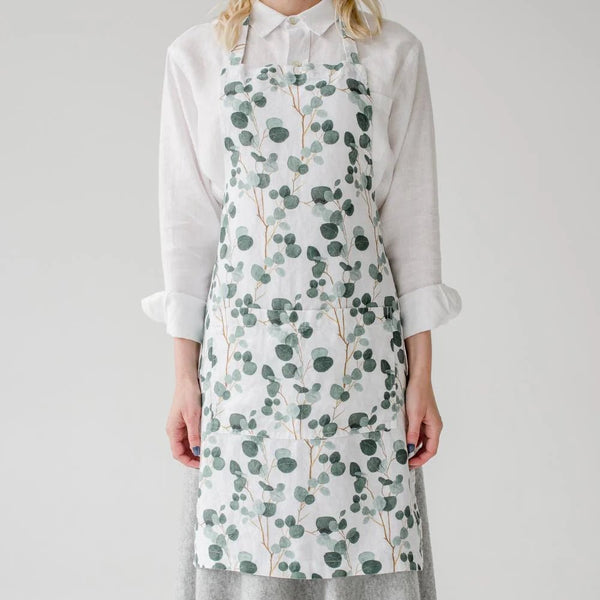 linen tales Eucalyptus Linen Daily Apron