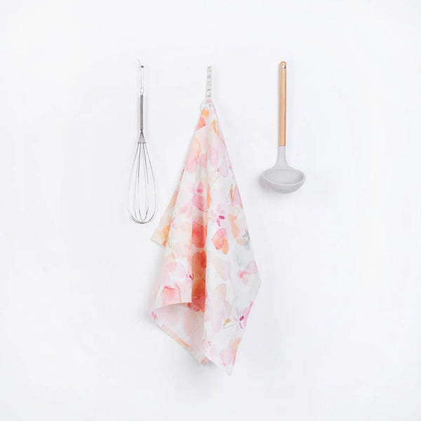 linen tales Floral Linen Kitchen Towel
