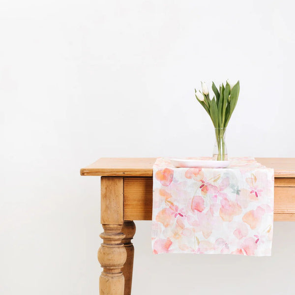linen tales Floral Linen Table Runner